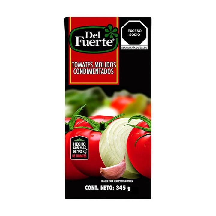 Del Fuerte Seasoned Ground Tomatoes 12 oz