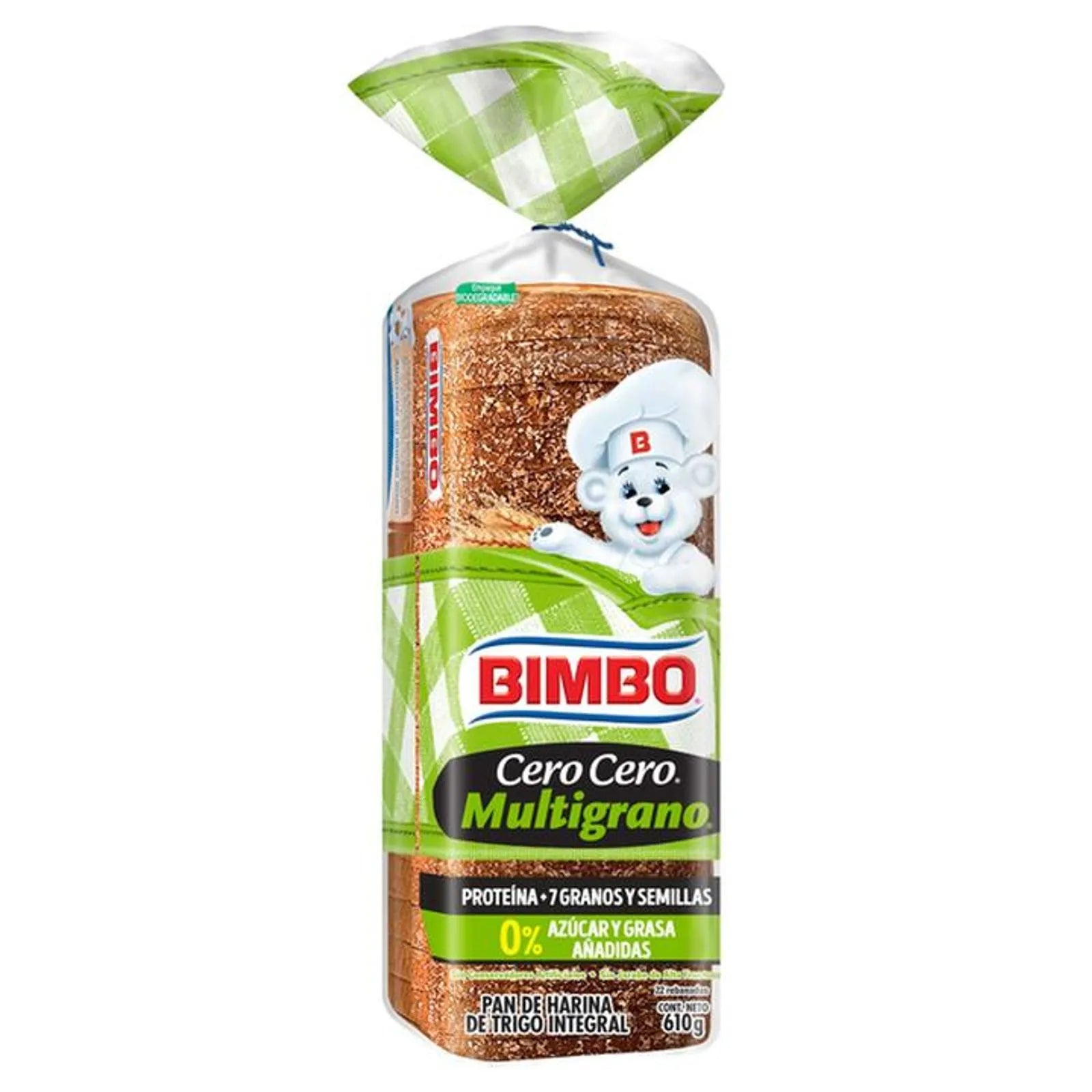 Bimbo Zero Zero Multigrain Bread 21 oz Main image