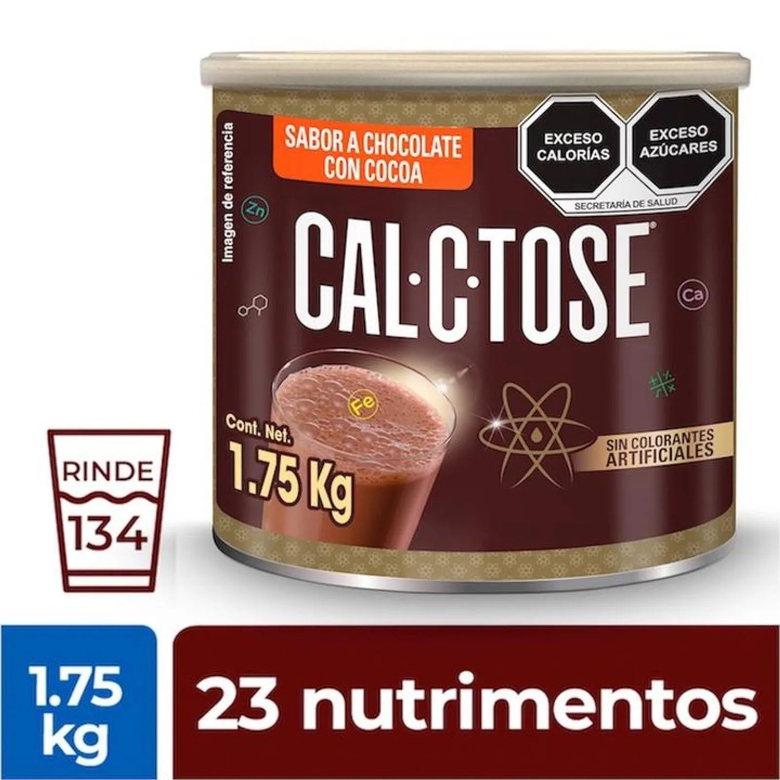 Cal-C-Tose Chocolate Powder 62 oz Main image