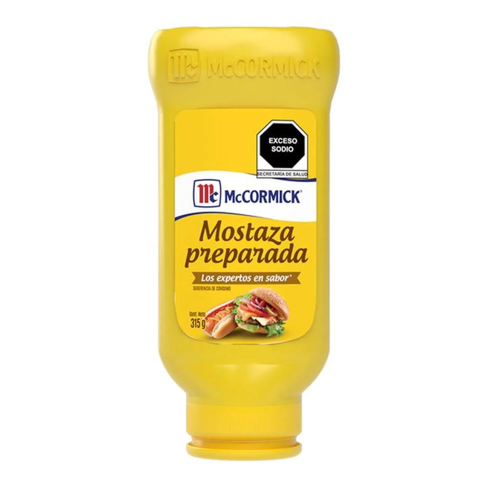 McCormick Prepared Mustard Squeeze - 13 oz Main image