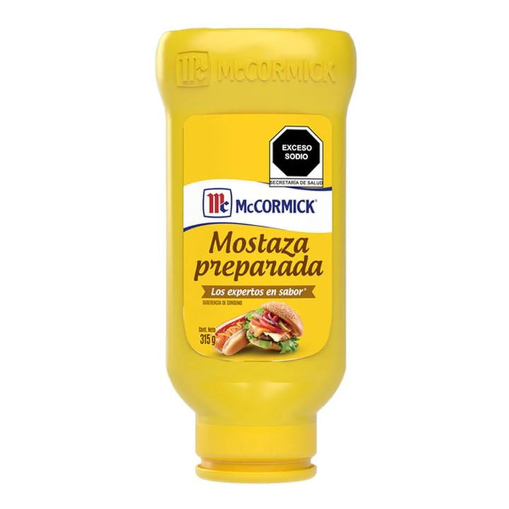 McCormick Prepared Mustard Squeeze - 13 oz