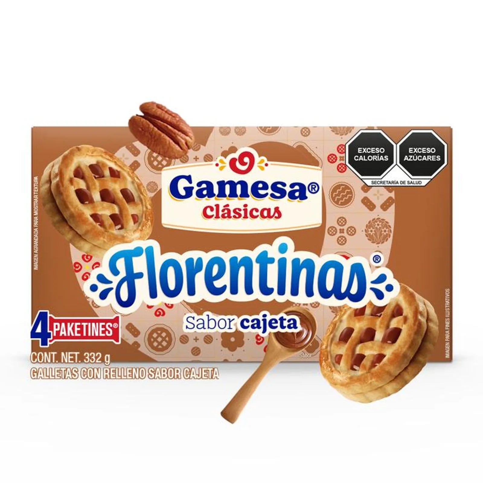 Gamesa Classic Cajeta Florentine Cookies - 12 oz Main image
