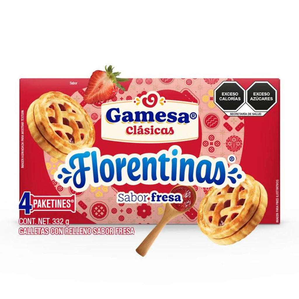 Gamesa Classic Strawberry Florentine Cookies - 12 oz