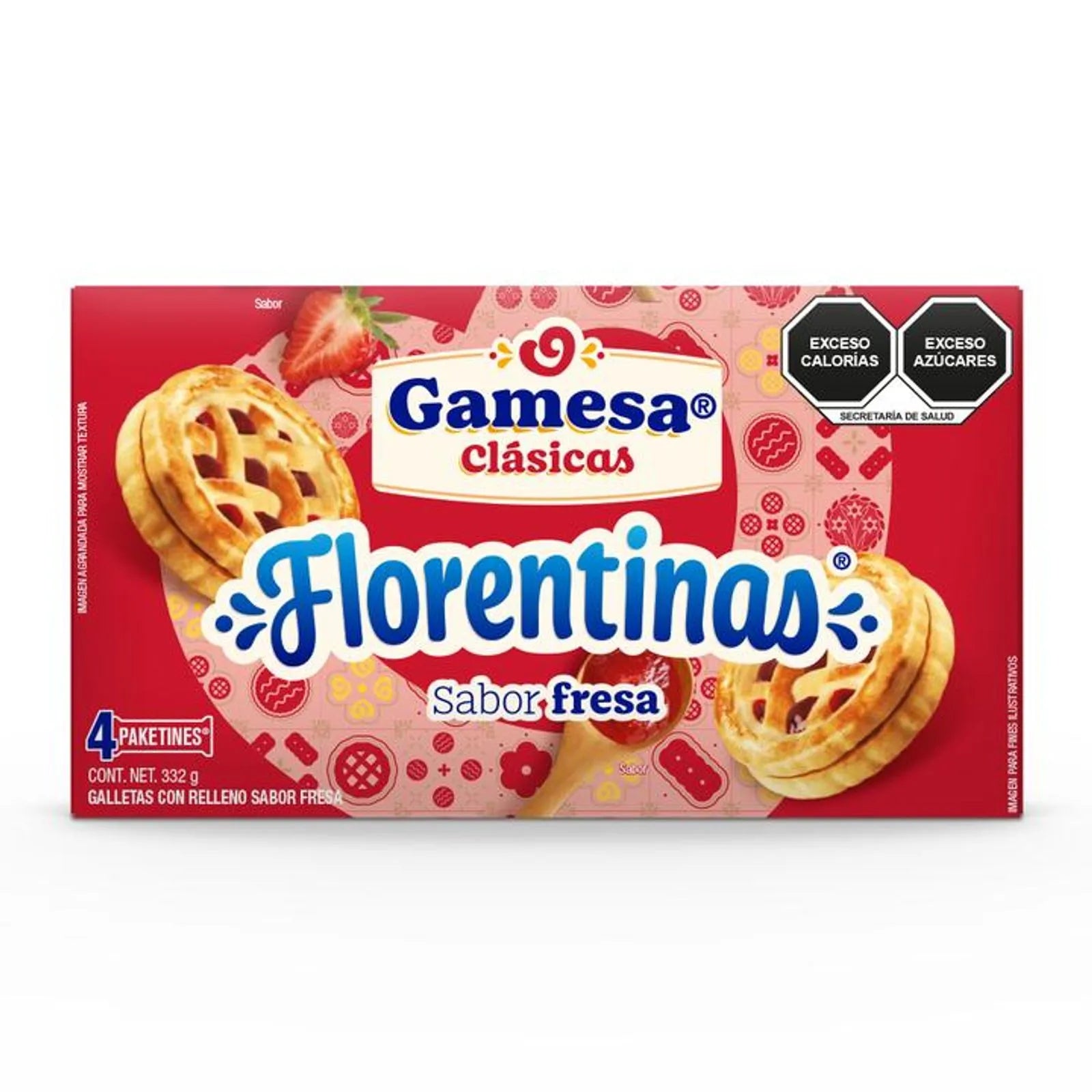 Gamesa Classic Strawberry Florentine Cookies - 12 oz