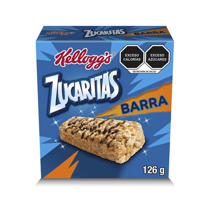 Kelloggs Zucaritas Cereal Bars 4 oz