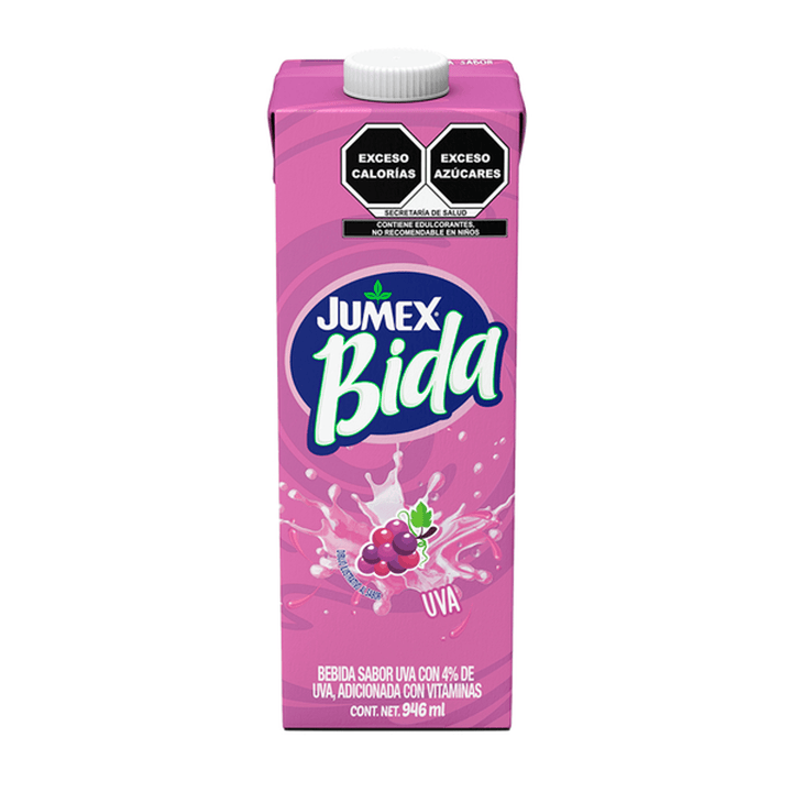 Bida Grape Flavor Fruit Drink 34 oz