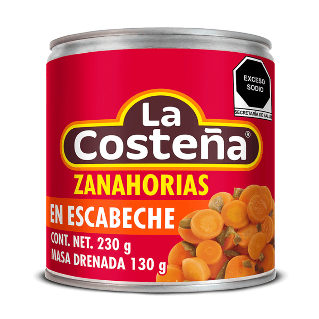 La Costeña Pickled Carrots - 8 oz