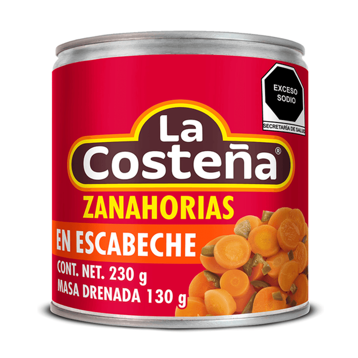 La Costeña Pickled Carrots - 8 oz