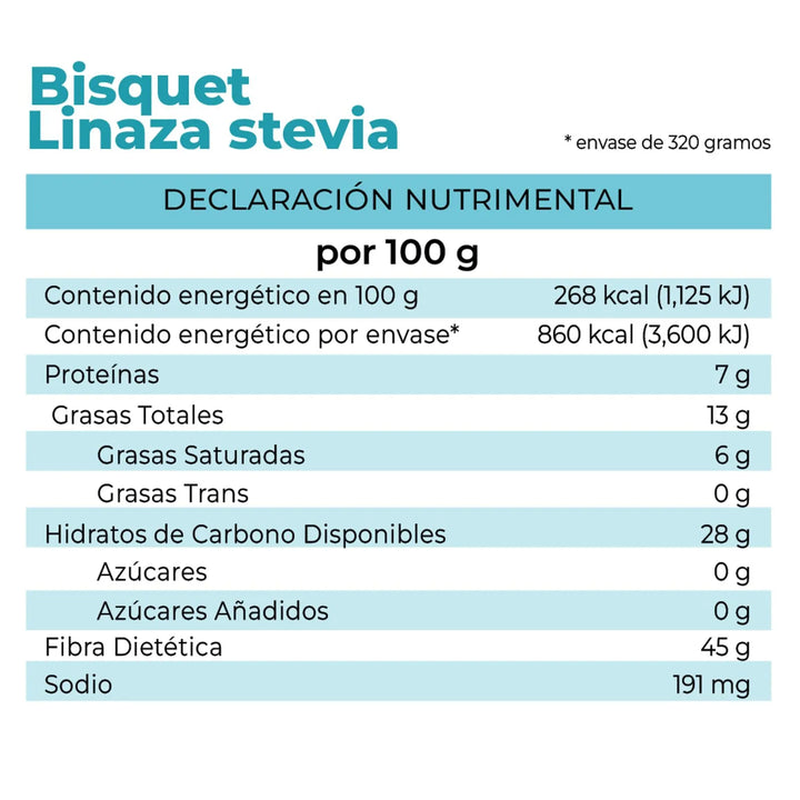 La Fuente Flaxseed Biscuit 11 oz
