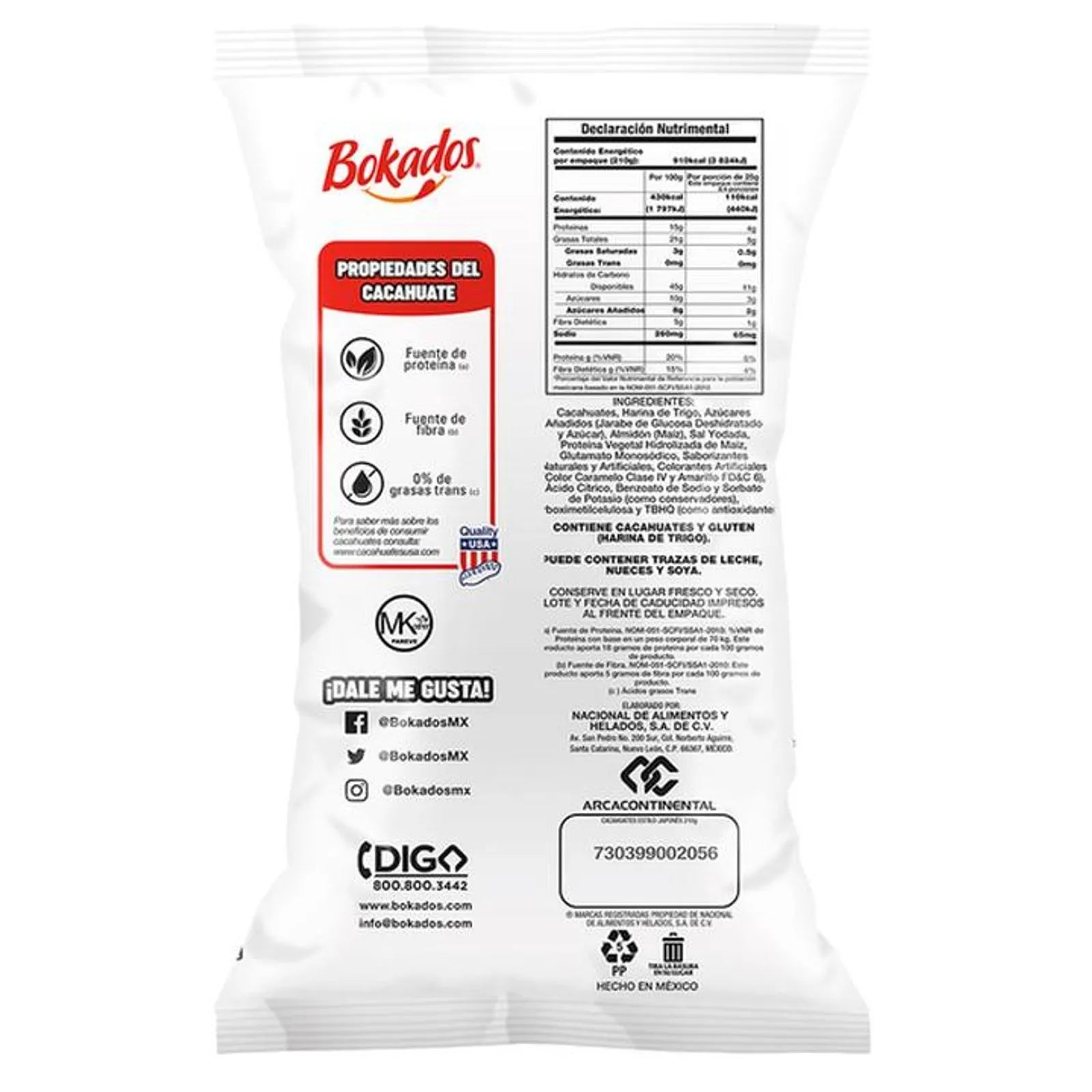 Bokados Japanese Style Peanuts 7 oz Secondary image