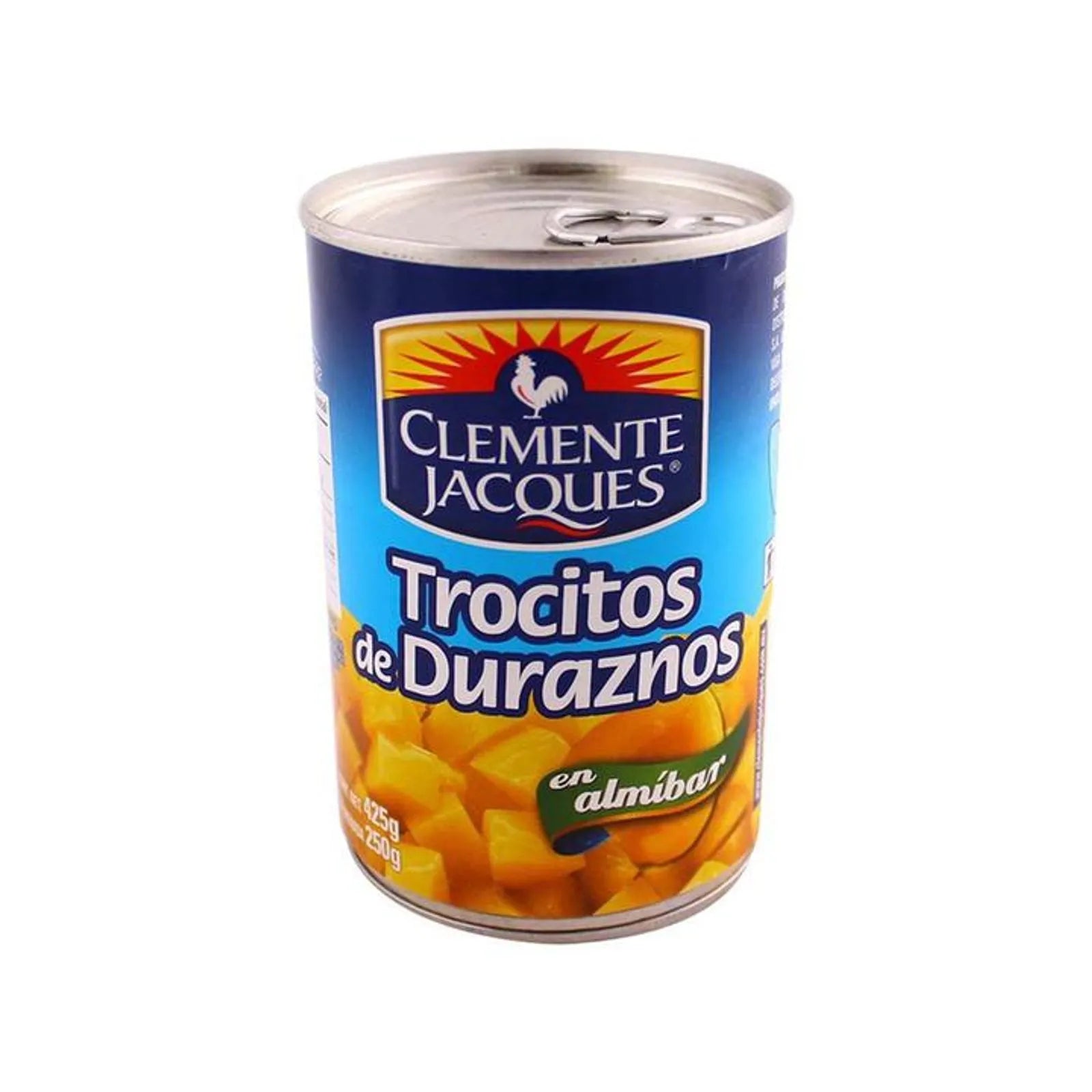 Clemente Jacques Peach Chunks in Syrup 15 oz
