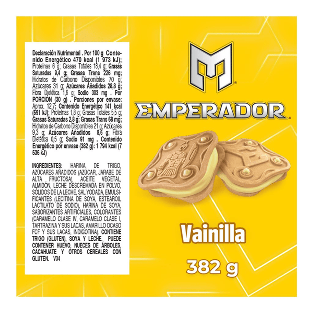 Emperador Pirouette Vanilla Flavor Cookies - 13 oz