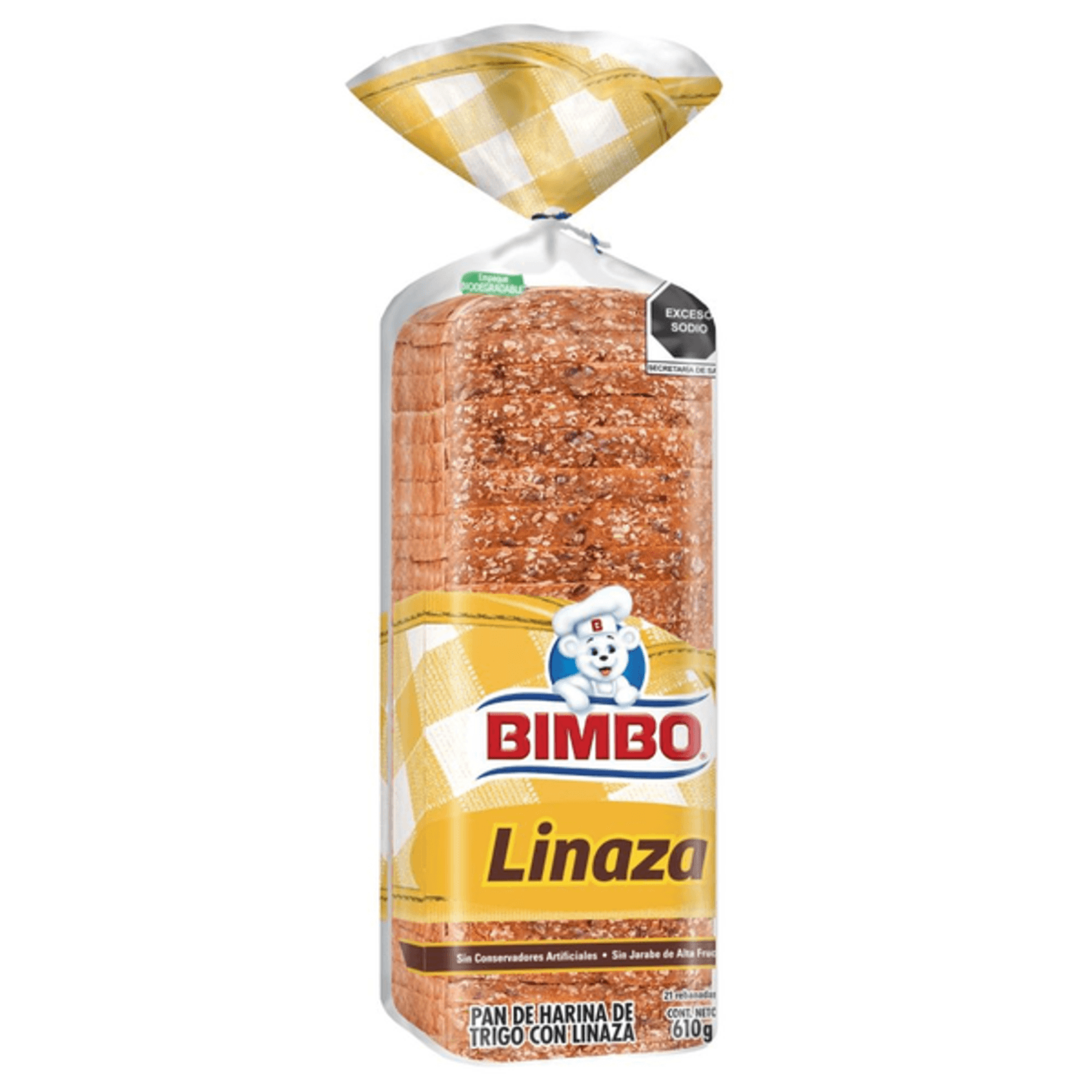 Bimbo Multigrain Flaxseed Bread 21 oz Main image