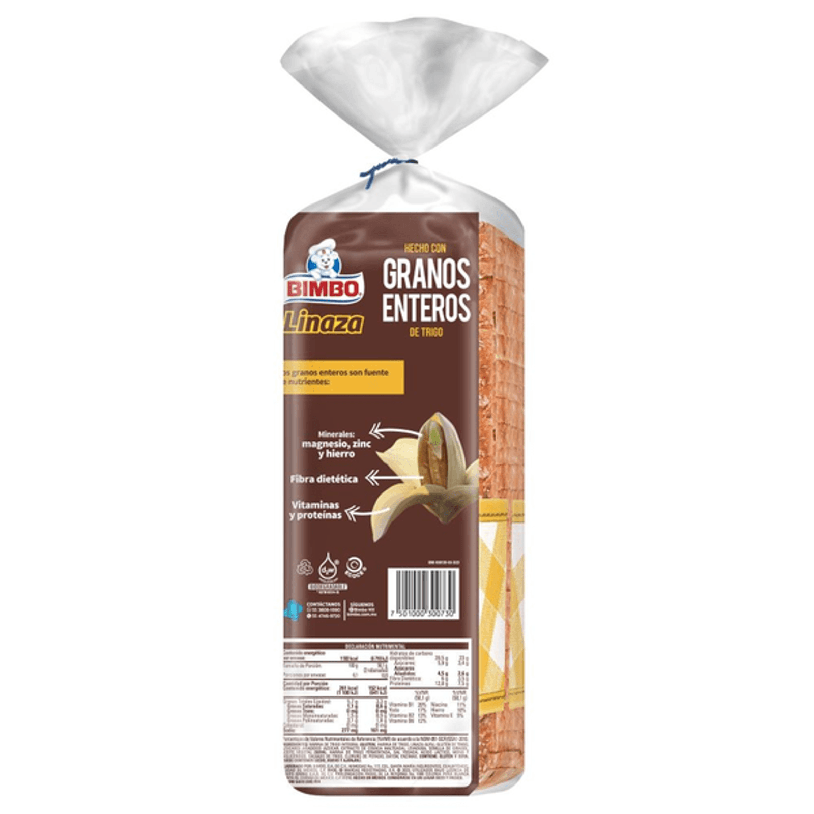 Bimbo Multigrain Flaxseed Bread 21 oz Secondary image