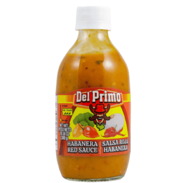 Del Primo Homemade Red Habanero Salsa – 11 oz