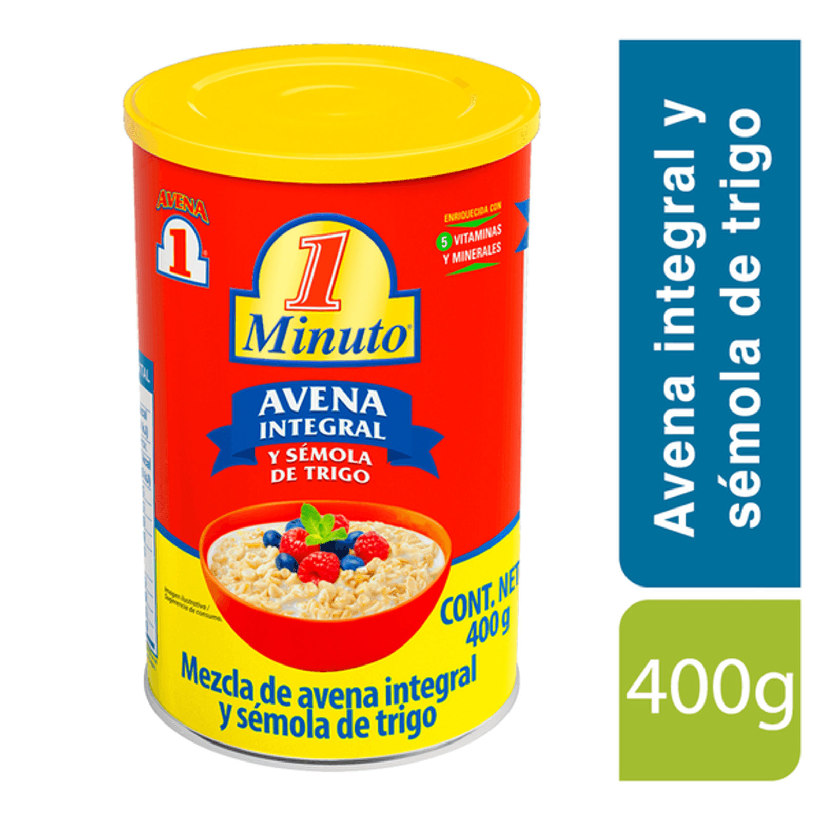 Avena No.1 Whole Oats 1 Minute Sugar-Free 14 oz