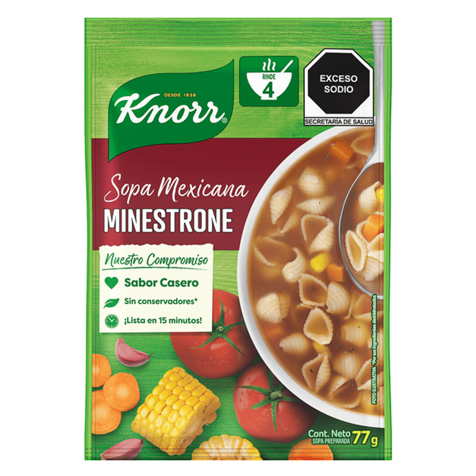 Knorr Mexican Minestrone Soup - 3 oz Main image