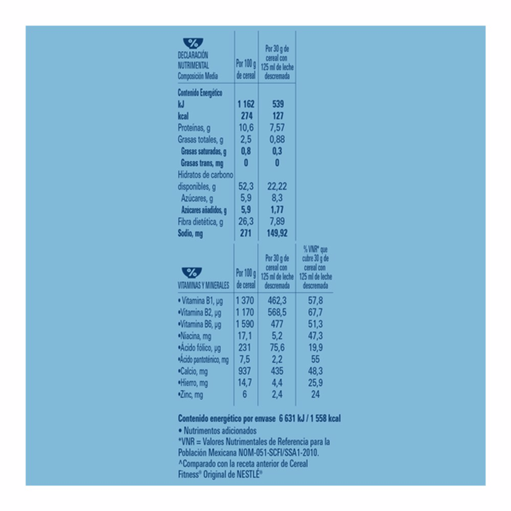 Nestle Fitness Cereal 20 oz