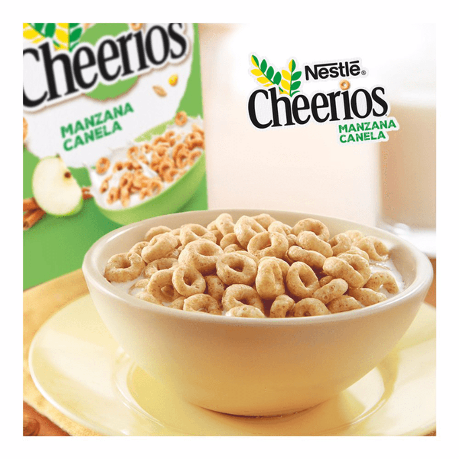 Nestle Cheerios Apple Cinnamon Cereal 17 oz Secondary image