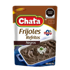 Chata Refried Black Beans - 15 oz