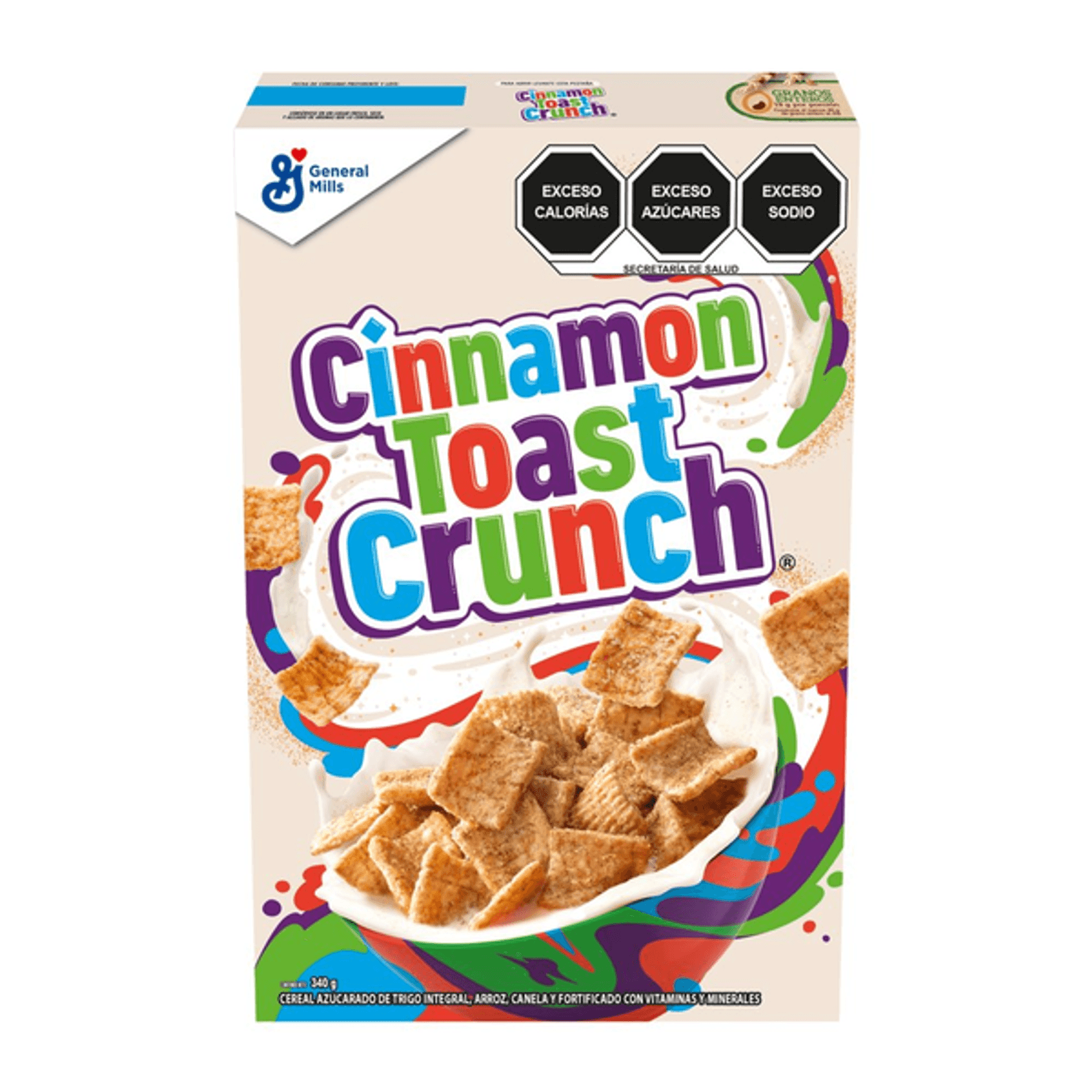 Nestle Cinnamon Toast Crunch Cereal Box 12 oz