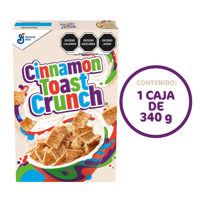 Nestle Cinnamon Toast Crunch Cereal Box 12 oz
