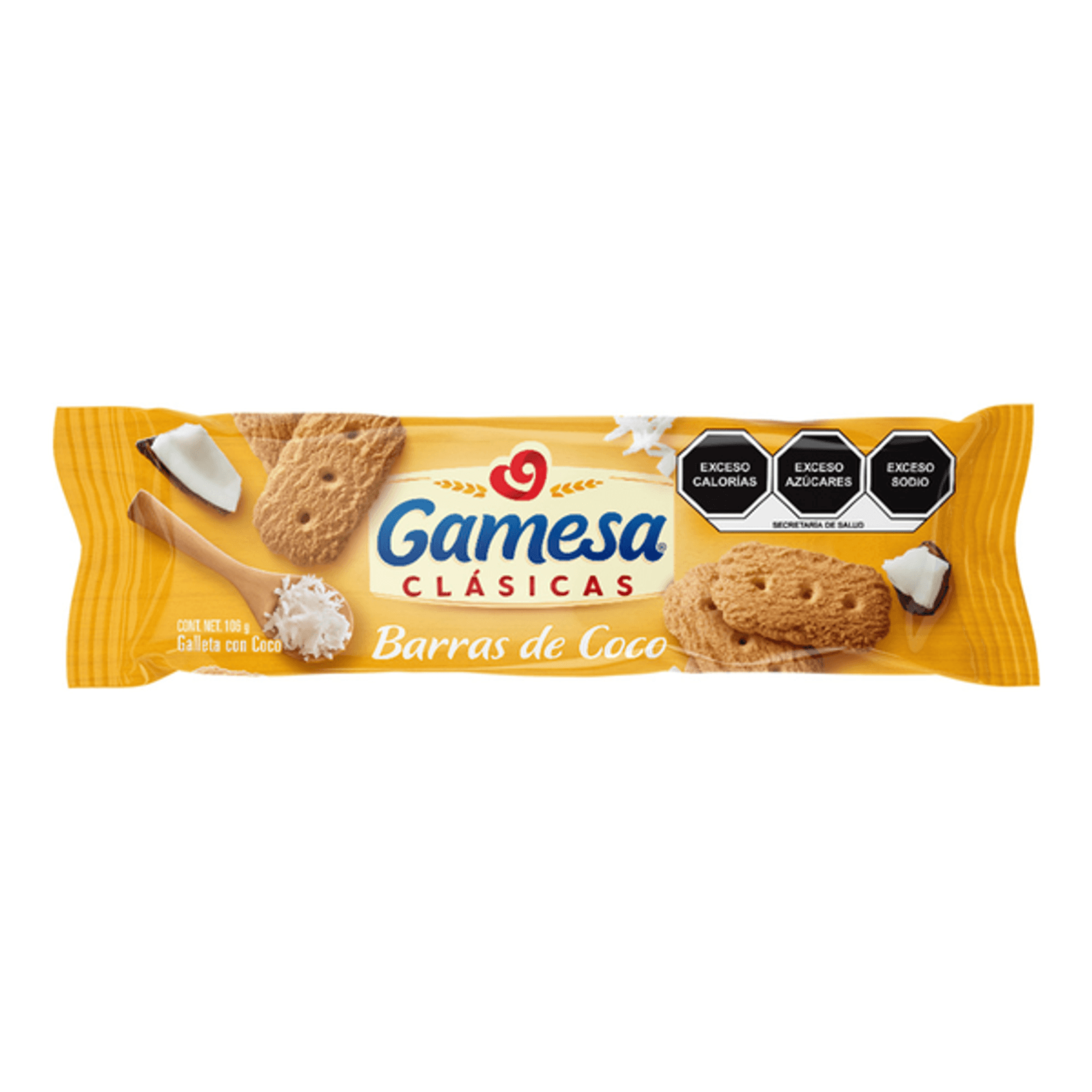 Gamesa Classic Coconut Bars - 4 oz Secondary image