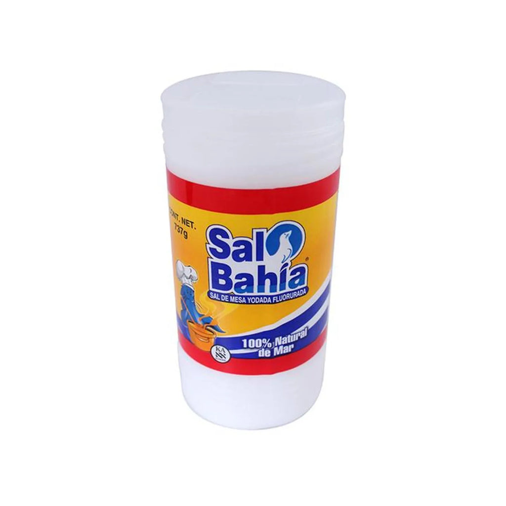 Bahia Iodized and Fluoridated Table Salt - 26 oz