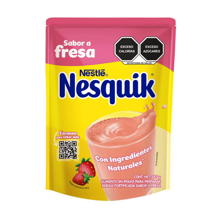 Nestle Nesquik Strawberry Flavor Powder 13 oz