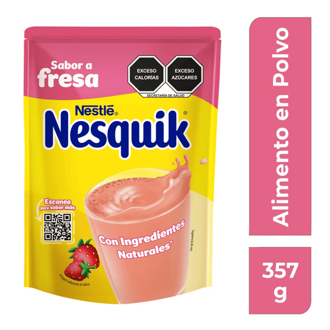 Nestle Nesquik Strawberry Flavor Powder 13 oz
