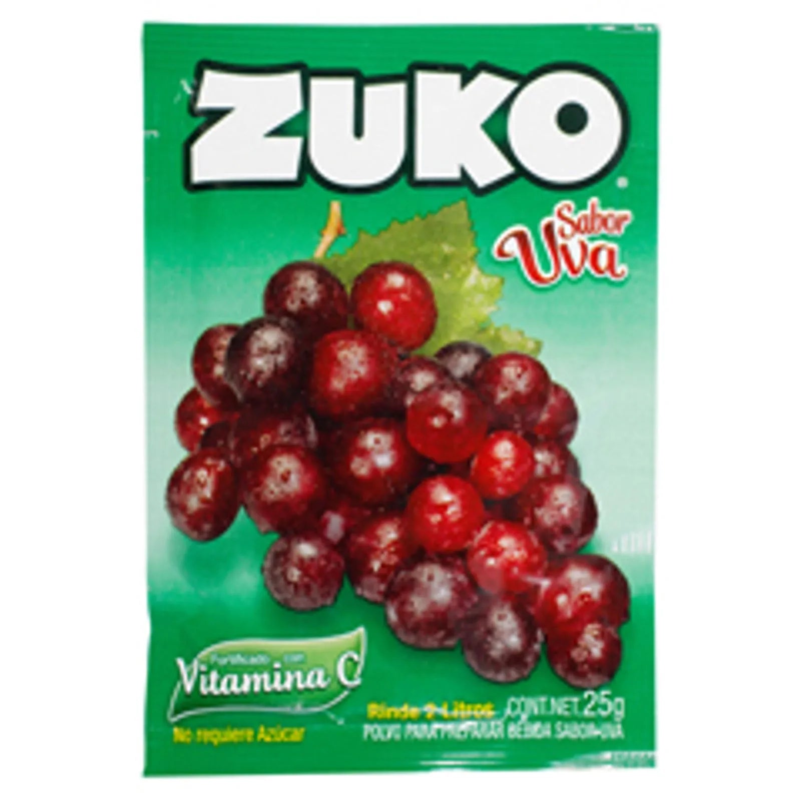 Zuko Grape Flavor Drink Powder 0.5 oz Main image