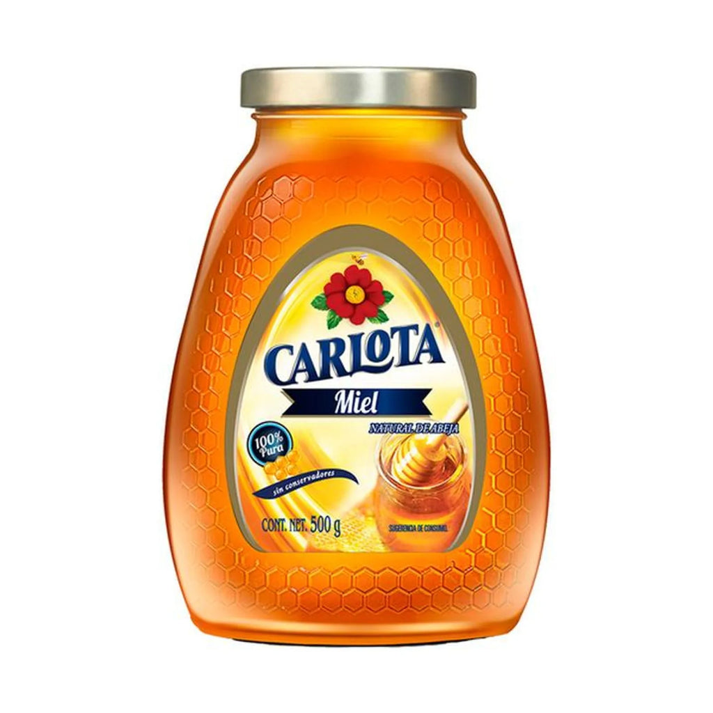 Carlota Natural Bee Honey - 17 oz