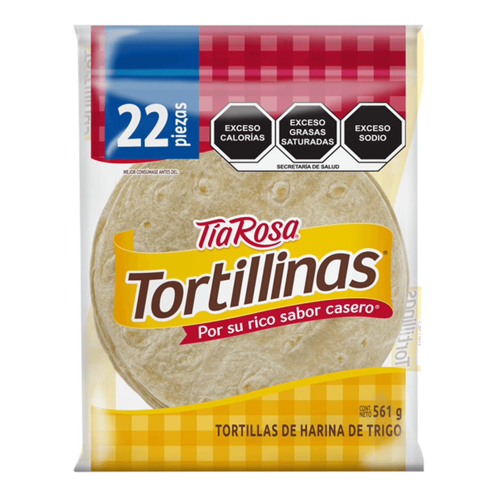 Tia Rosa Tortillinas 22 Pack