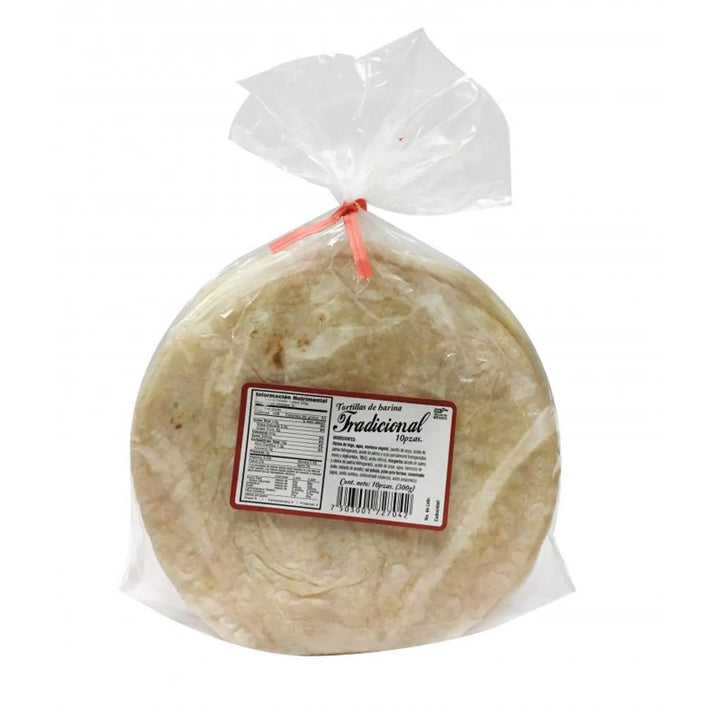 La Prieta Traditional Wheat Flour Tortilla 10 Pack