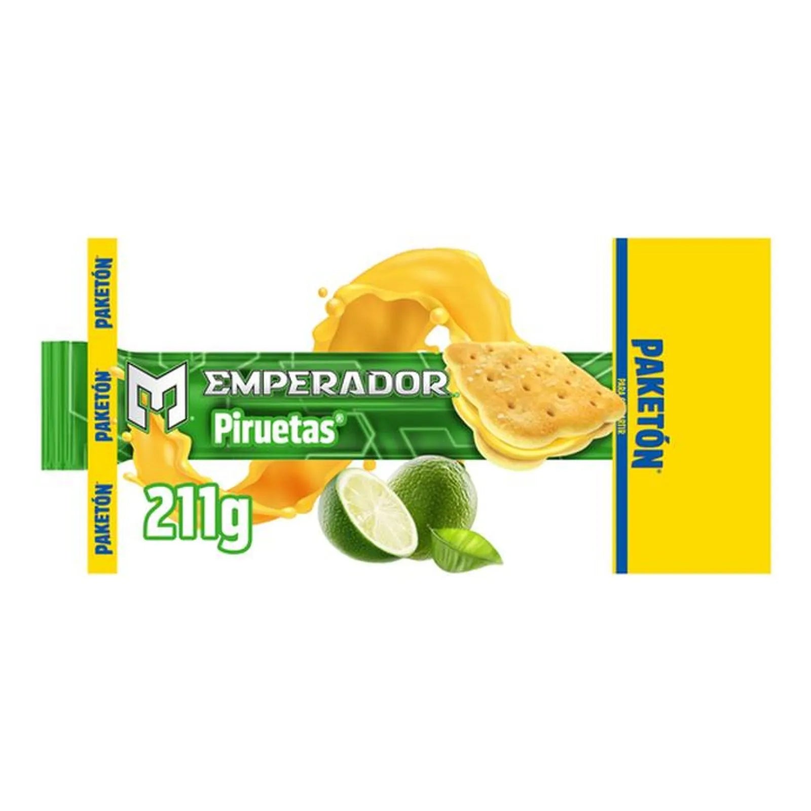 Gamesa Emperor Lemon Pirouette Cookies - 6 oz Main image