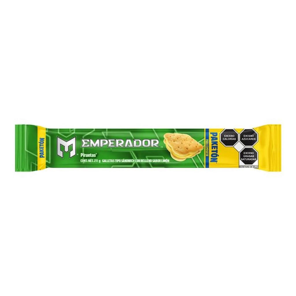 Gamesa Emperor Lemon Pirouette Cookies - 6 oz