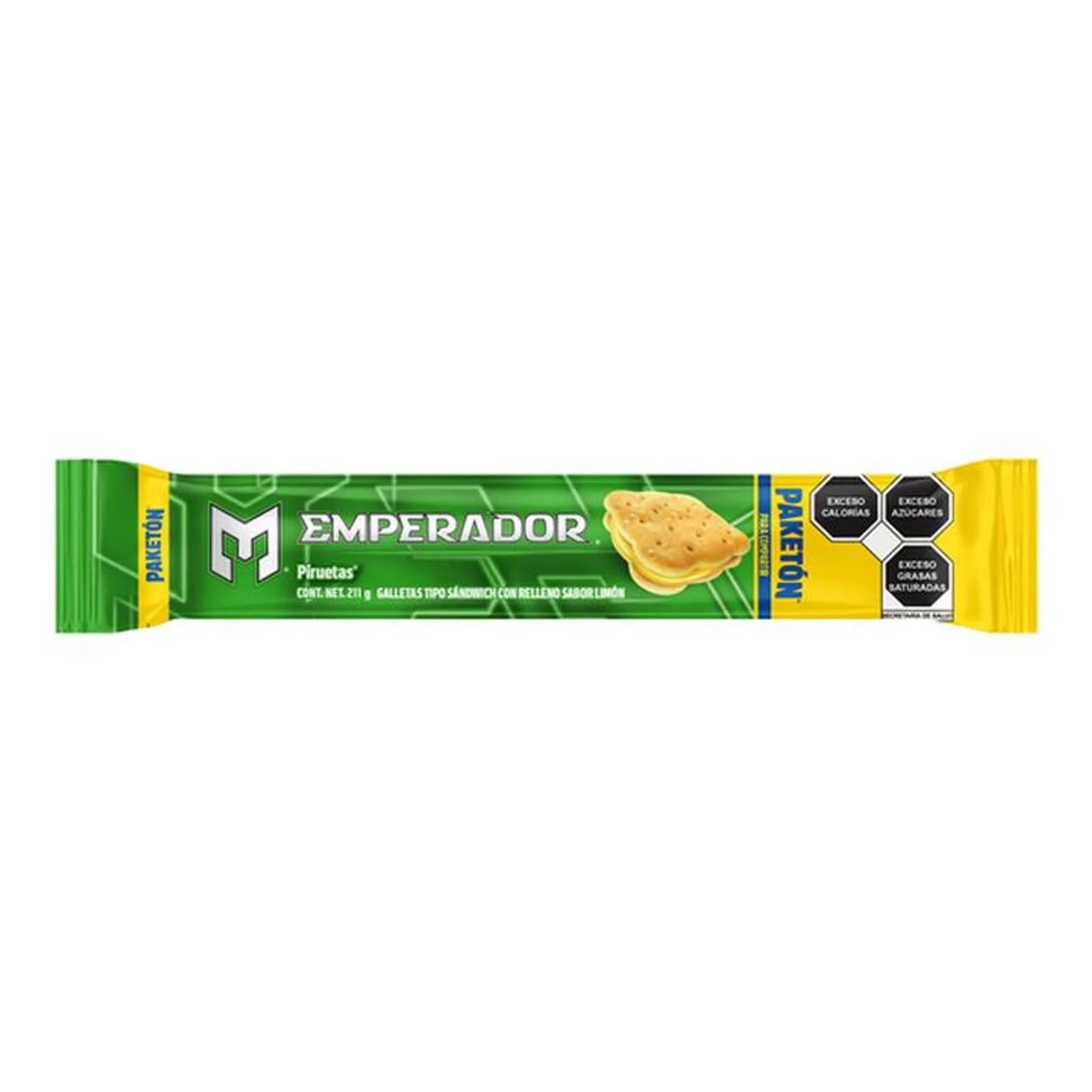 Gamesa Emperor Lemon Pirouette Cookies - 6 oz