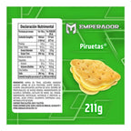 Gamesa Emperor Lemon Pirouette Cookies - 6 oz