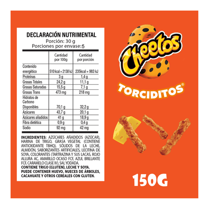 Sabritas Cheetos Twisted Cheese Flavor - 5 oz