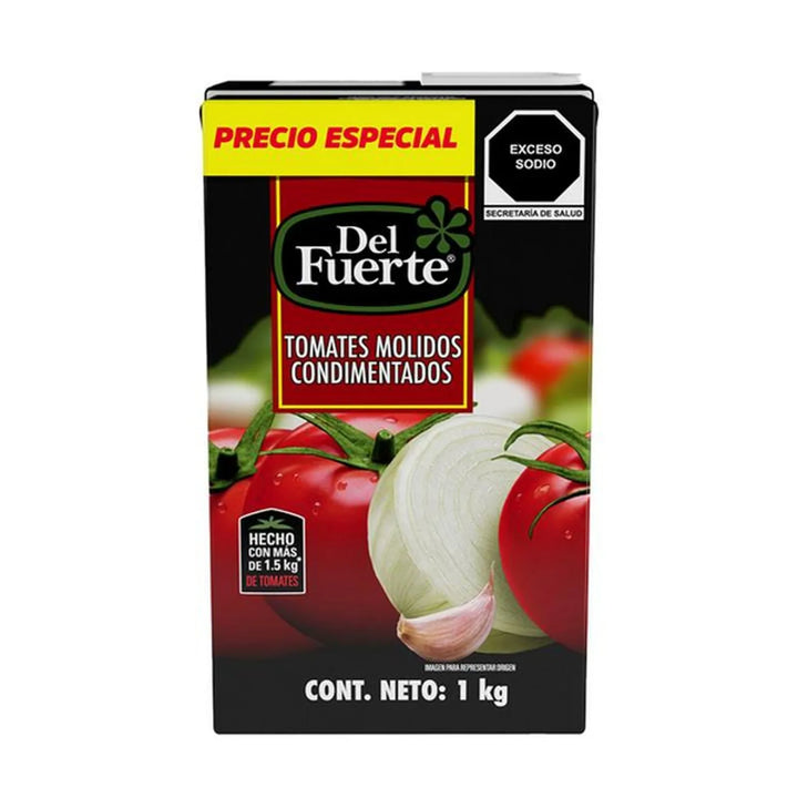 Del Fuerte Seasoned Ground Tomatoes 35 oz