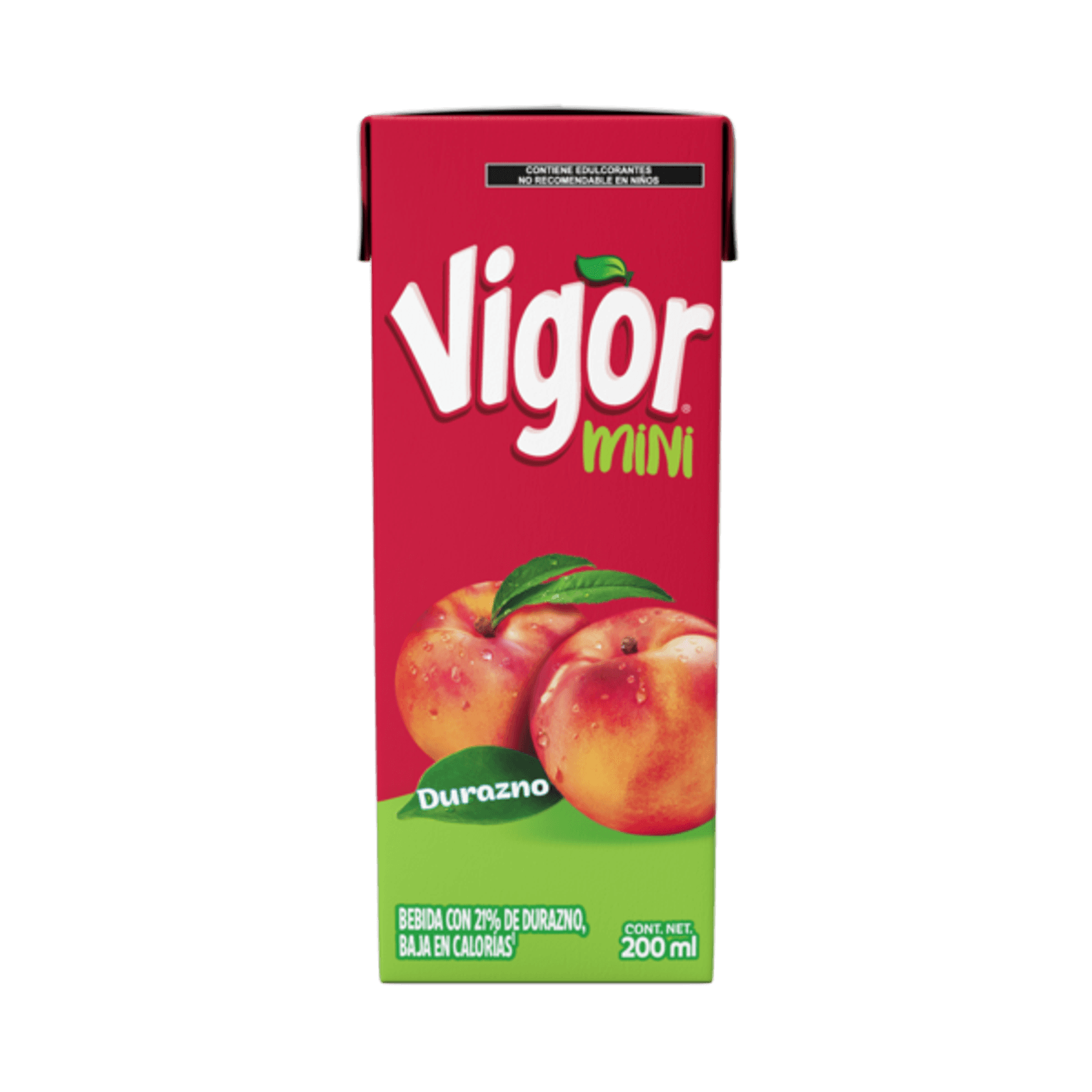 Vigor Peach Flavor Fruit Drink 7 oz Main image