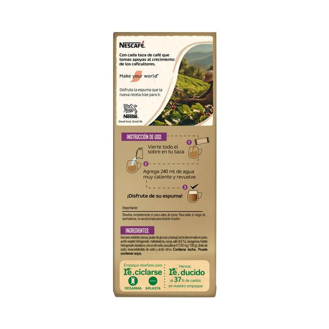 Nescafé Moka Cappuccino Instant Coffee Box - 6 packs of 1 oz