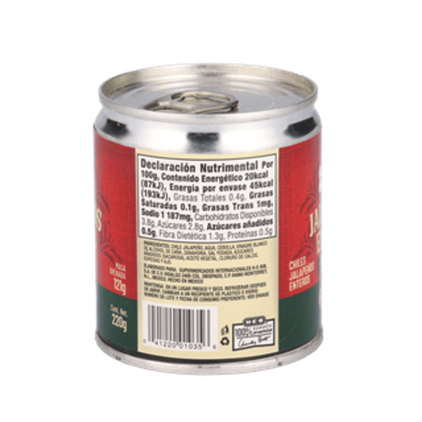 HEB Sabor Tradicional Whole Jalapeño Peppers in Pickle 7.8 oz