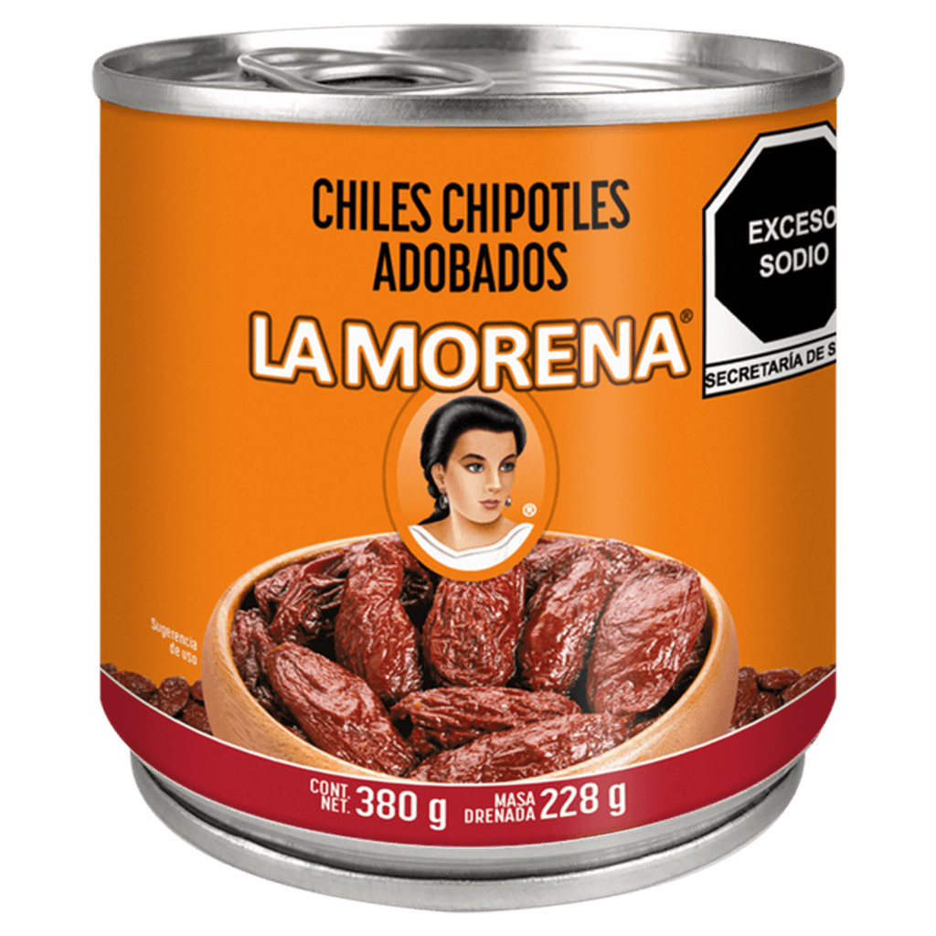 La Morena Chipotle Peppers in Adobo Sauce Can - 13 oz