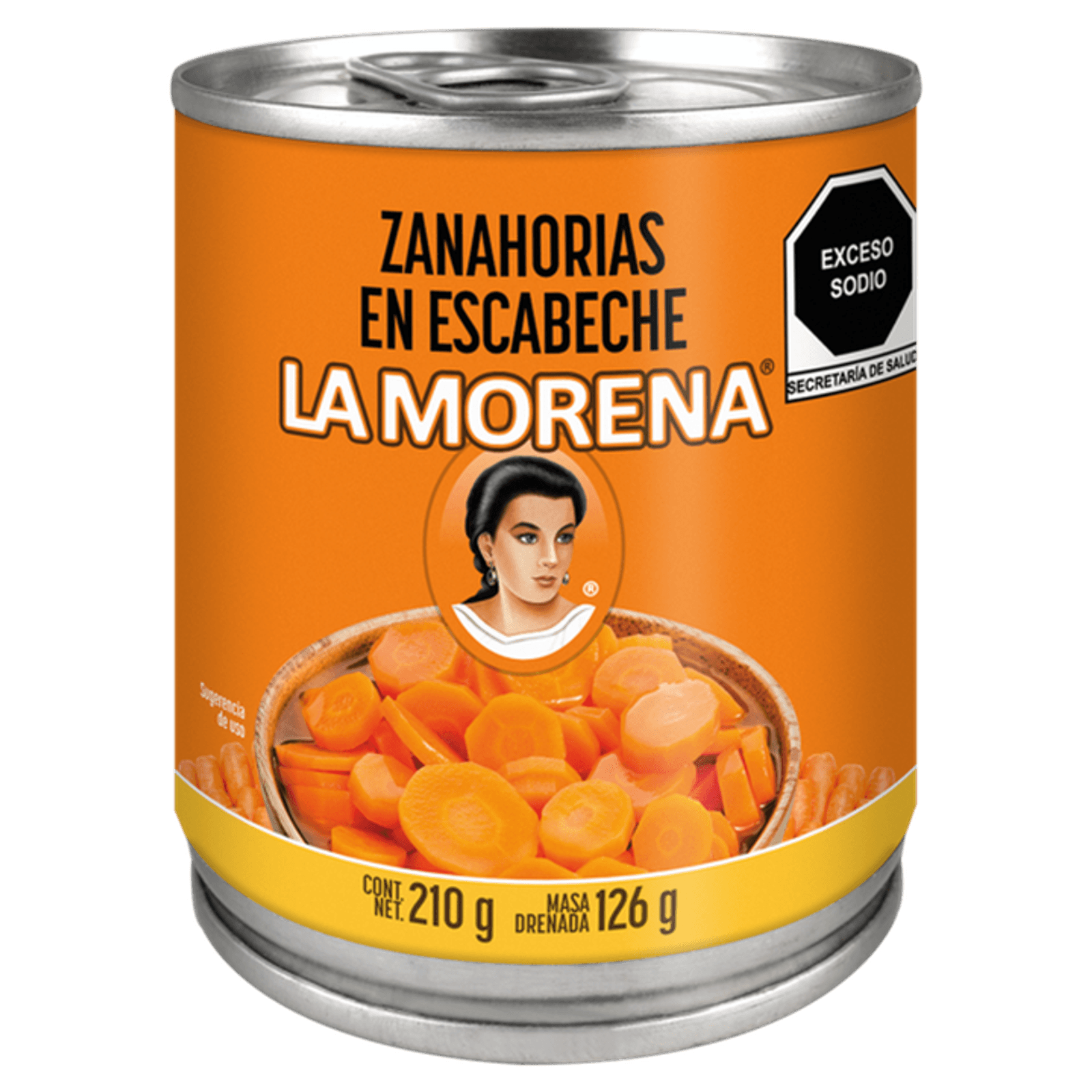 La Morena Pickled Carrots 8 oz Can Main image