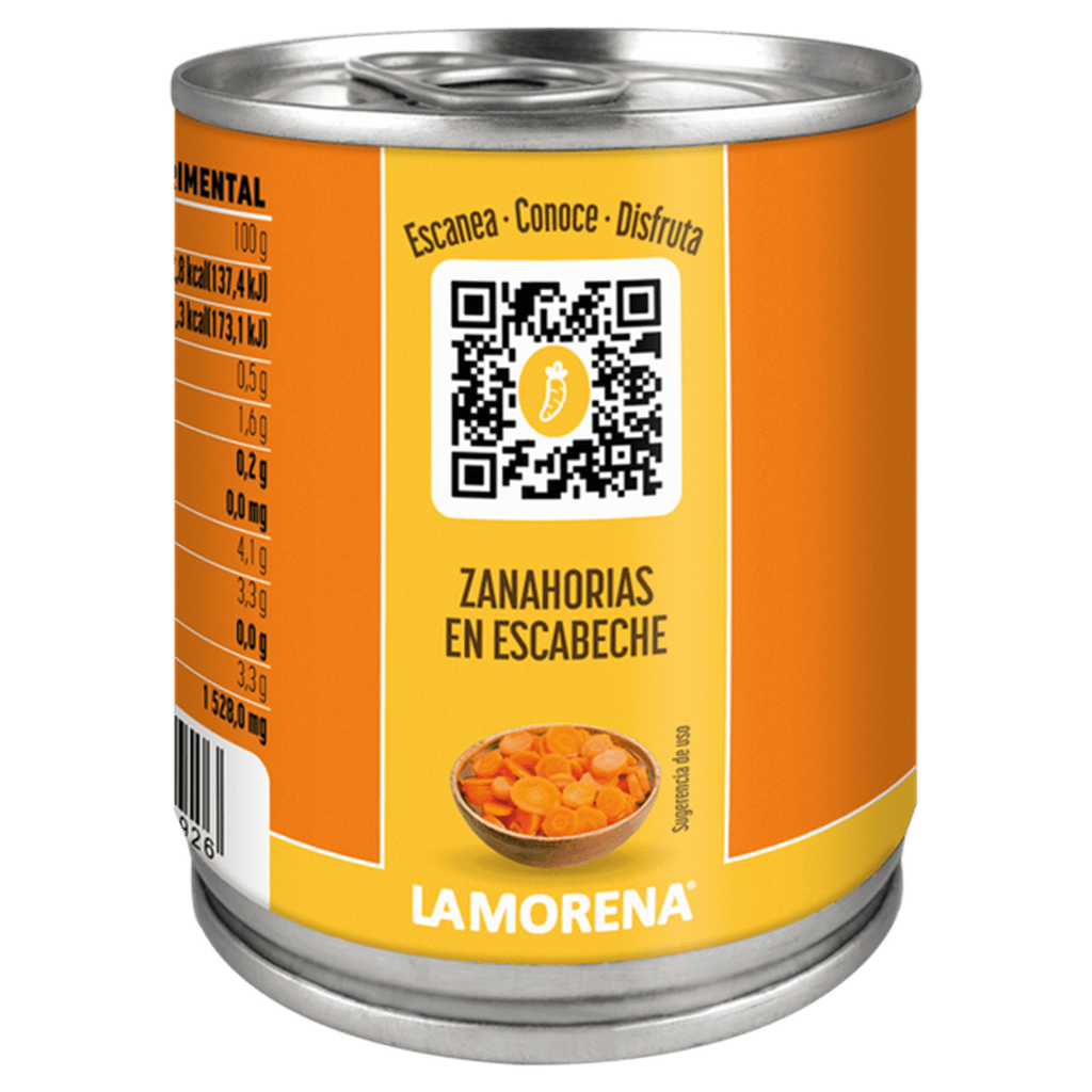 La Morena Pickled Carrots 8 oz Can