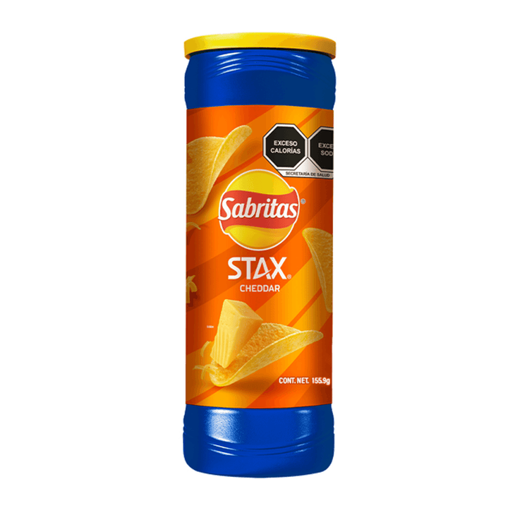 Sabritas Stax Cheddar Flavor - 6 oz