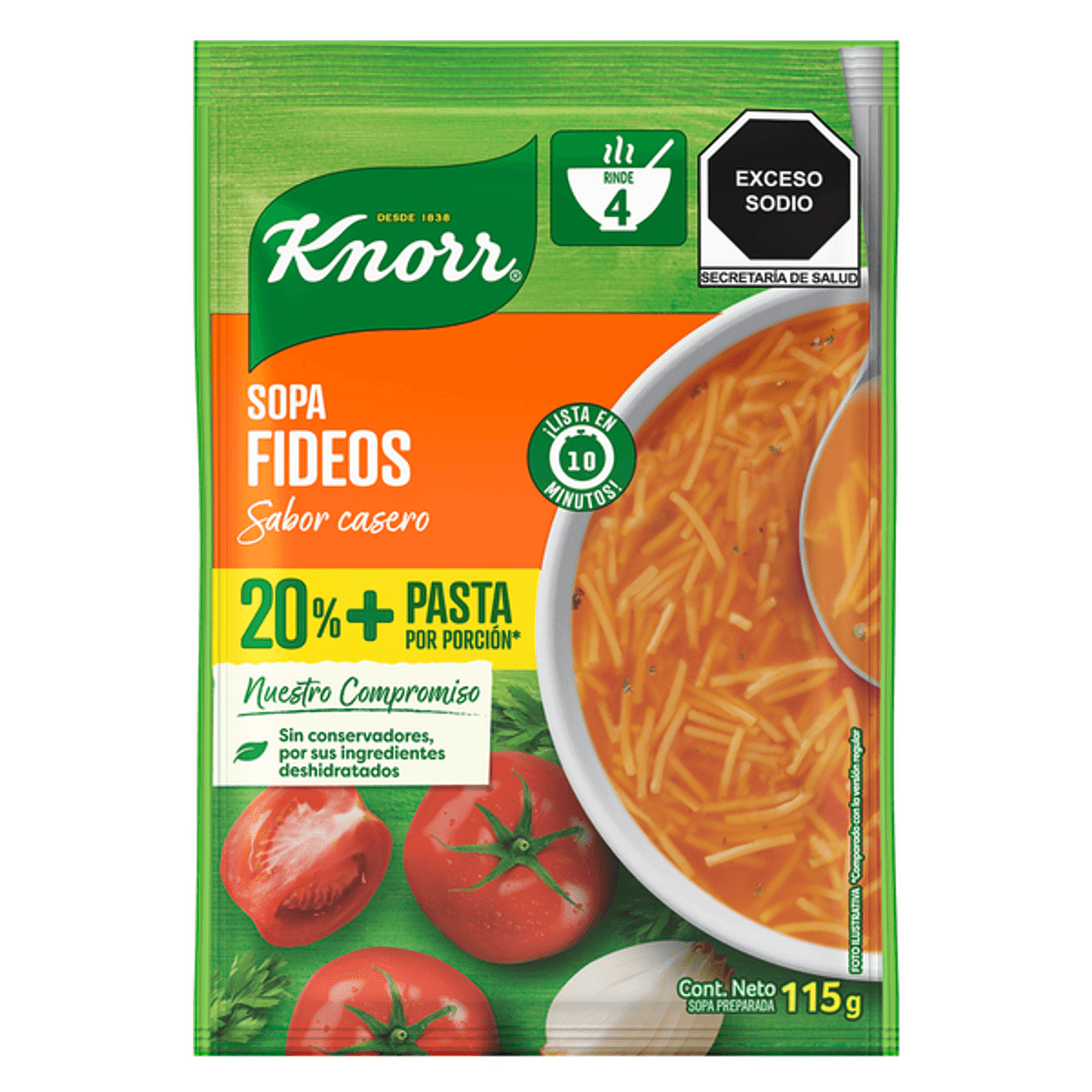 Knorr Vermicelli Soup with More Pasta - 4 oz Main image