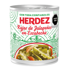 Herdez Sliced Jalapeño Peppers in Pickled Sauce - 8 oz
