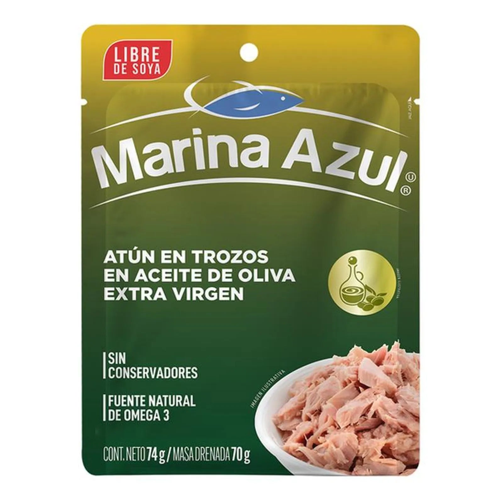 Marina Azul Tuna in Olive Oil Pouch - 3 oz Main image